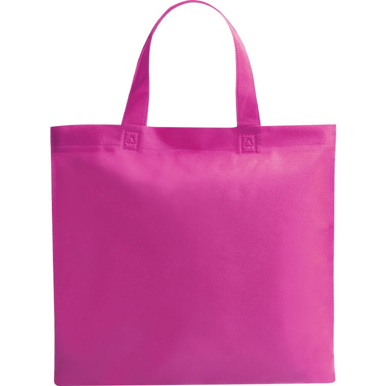 Bolsa non-woven personalizada de asas cortas de 80 g/m²