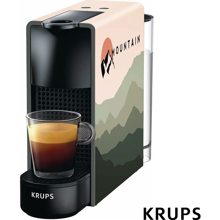 Cafetera nespresso essenza mini personalizable a todo color Krups