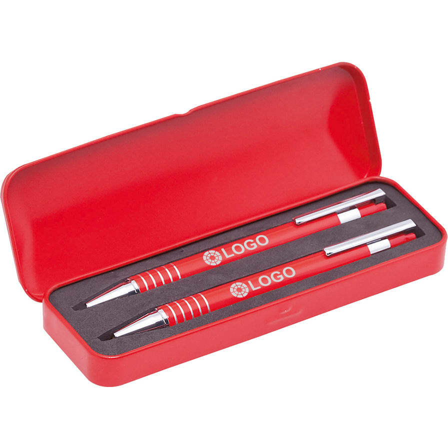 Pack De 10 Bolígrafos De Metal Con Mango Ergonómico Bolígrafo Metálico Impresión Bolígrafo, Recambio De Mina