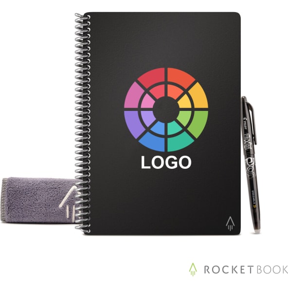 Cuaderno inteligente reutilizable executive A5 personalizado 15.2 x 22.4 cm Rocketbook