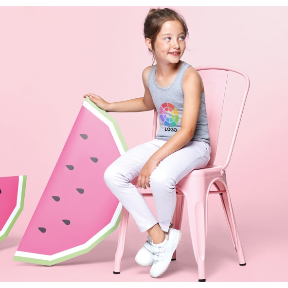 Camiseta de tirante publicitaria con espalda nadadora de niño Brenda Roly 160