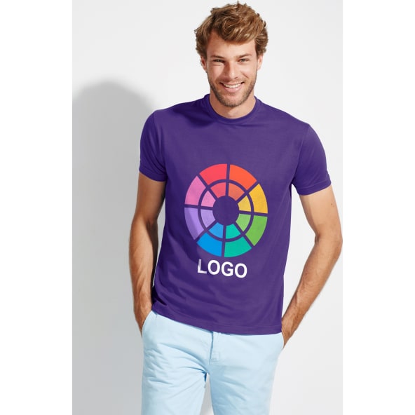 Camiseta manga corta personalizada Regent Sols 150