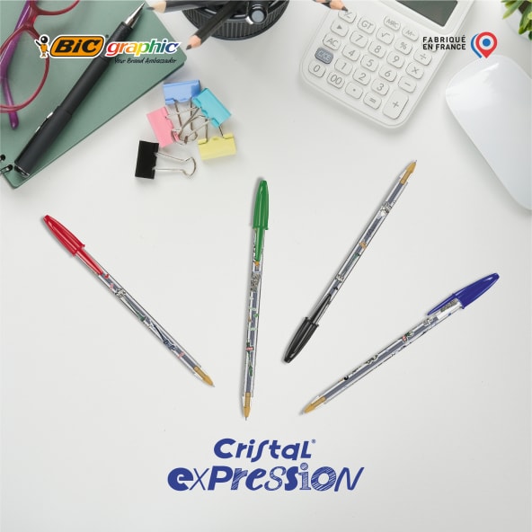 Bolígrafo cristal expression personalizado BIC