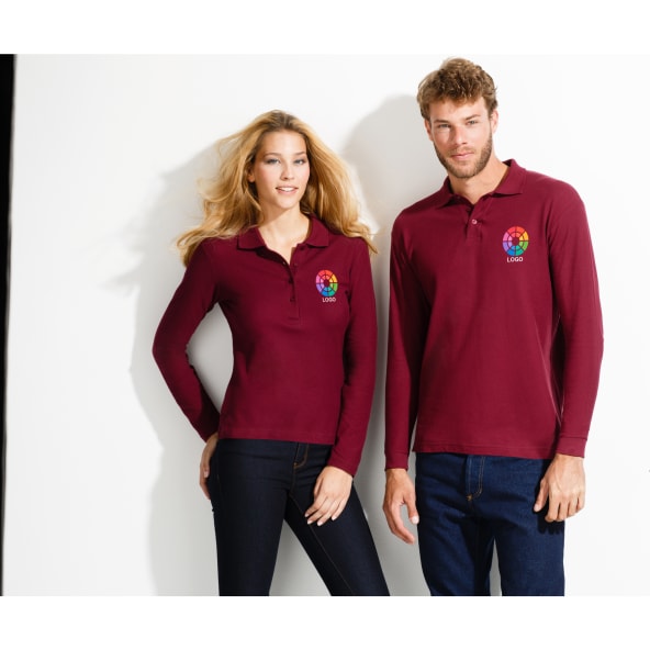 Polo pique manga larga winter ii Sols 210