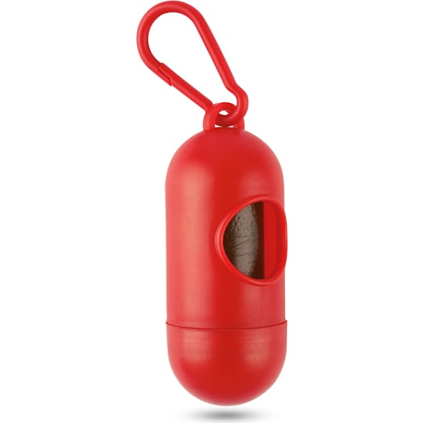 Contenedor 10 bolsas perros mosqueton con clic