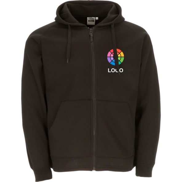 Sudadera con capucha cremallera entera steal Valento 320