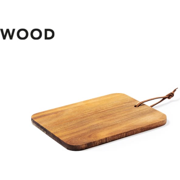 Tabla de madera personalizada para corte y presentación