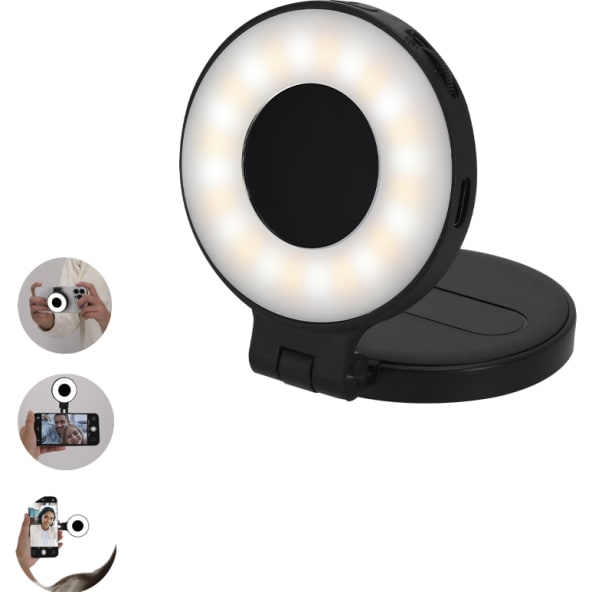 Anillo de luz magnético con 24 LED (450 mAh)