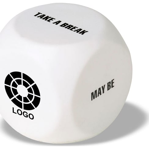 Dado antiestrés toma decisiones