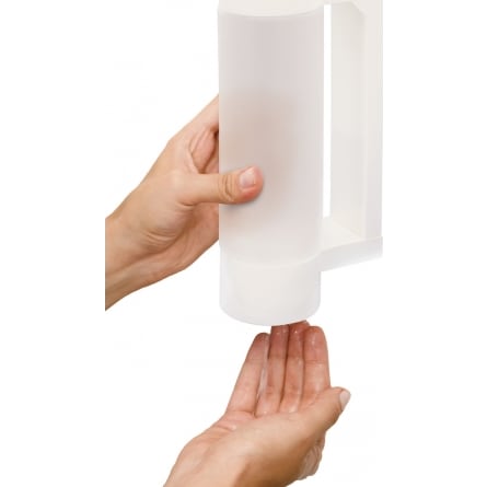 Dispensador de pared para jabón o gel hidroalcohólico