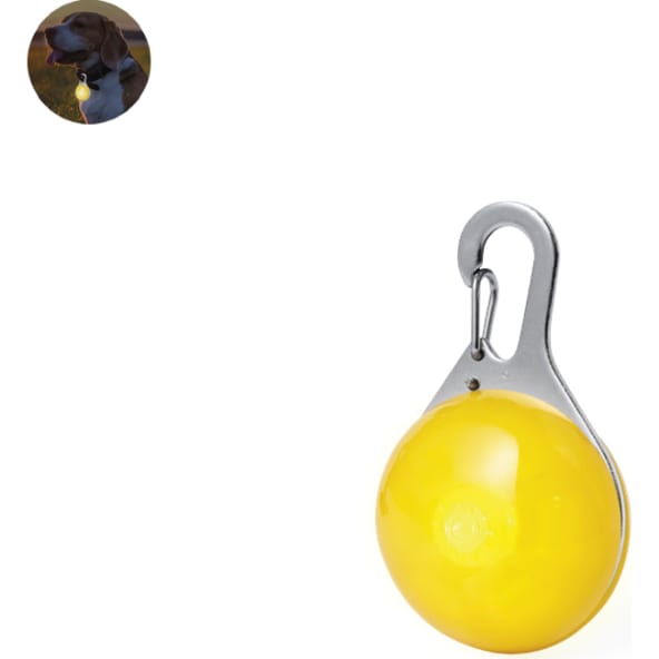 Luz de seguridad personalizada para mascotas con LED intermitente