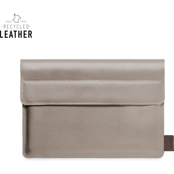 Funda ordenador portátil 14' publicitaria cuero reciclado acolchada