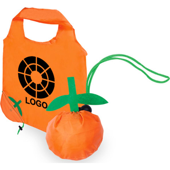 Bolsa promocional plegable en forma de fruta 40 x 38 cm