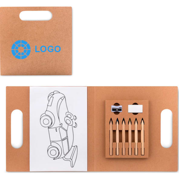 Set de 6 lápices para colorear