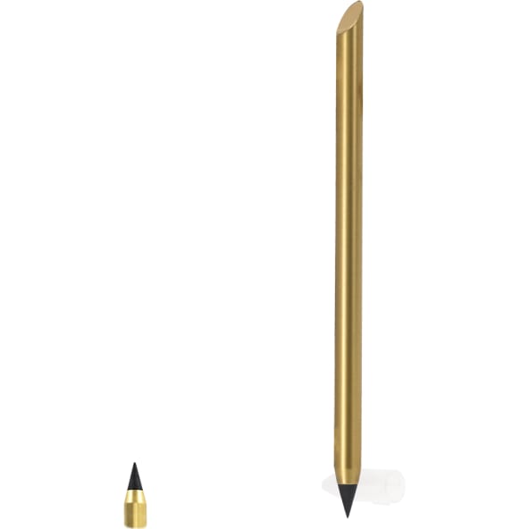 Lápiz eterno de aluminio reciclado reutilizable