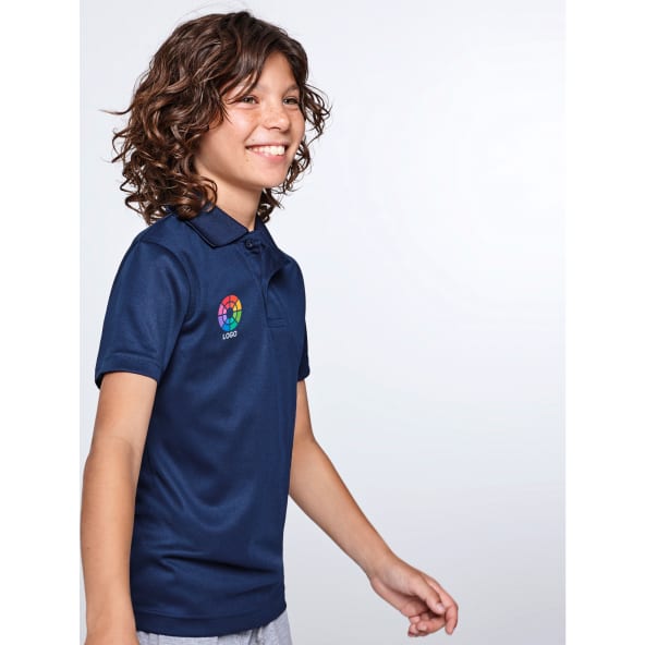 Polo técnico personalizado de niño Monzha Roly 150