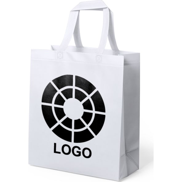 Bolsa promocional de non woven laminado de 110 g/m²