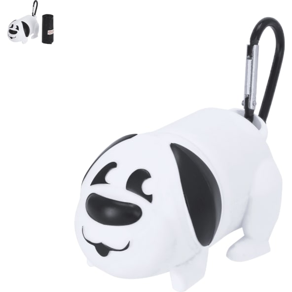 Dispensador publicitario con 15 bolsas biodegradables incluidas