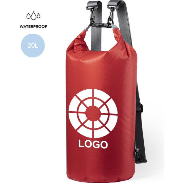 Mochila estanca impermeable personalizada ripstop (20 L)