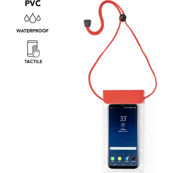 Portatodo táctil impermeable en PVC  6,5 pulgadas