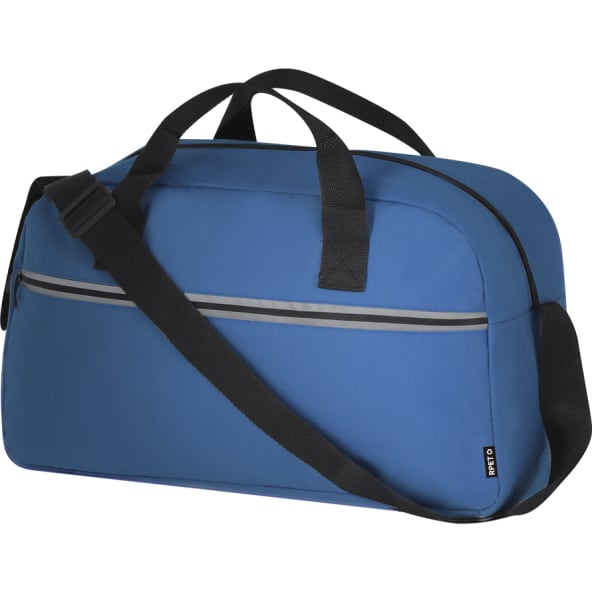 Bolso RPET 300d personalizada con tira reflectante