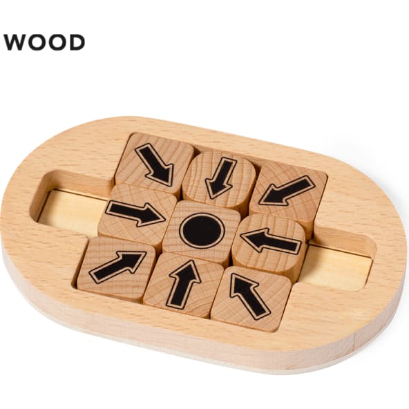 Minipuzzle de madera 9 piezas para merchandising