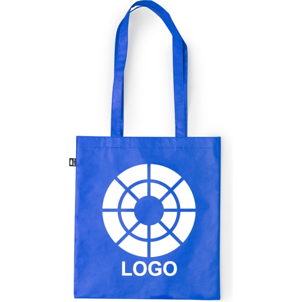 Bolsa ecológica personalizada de RPET de colores 100 g/m²