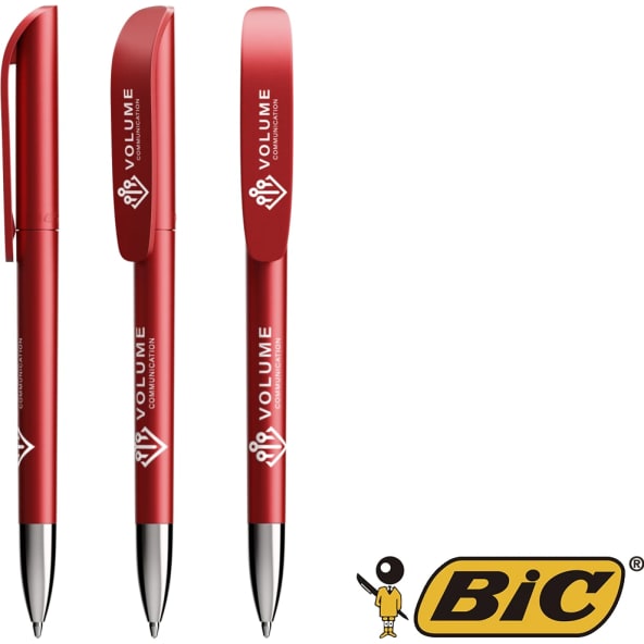 Bolígrafo super clip glacé advance personalizado BIC