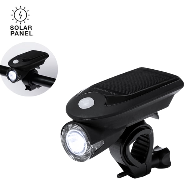 Luz seguridad bici con carga solar personalizada