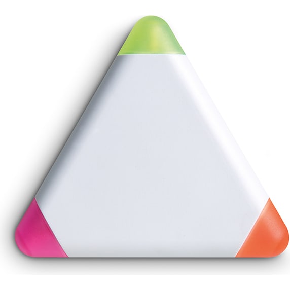 Marcador triangular de 3 colores