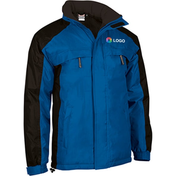 Parka bicolor impermeable capucha arkansas Valento