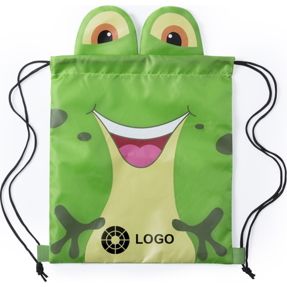 Mochila de cuerdas infantil personalizada y plegable