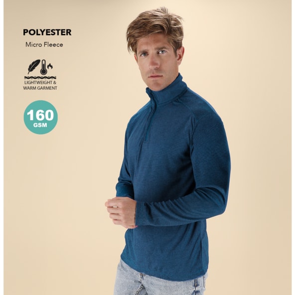 Forro polar cálido unisex cremallera corta personalizado Arsuk 160