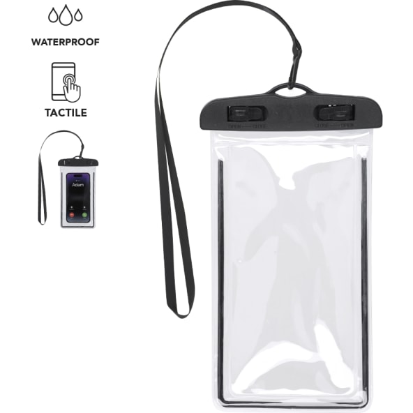 Portatodo en PVC impermeable con pantalla táctil hasta 6,7 pulgadas