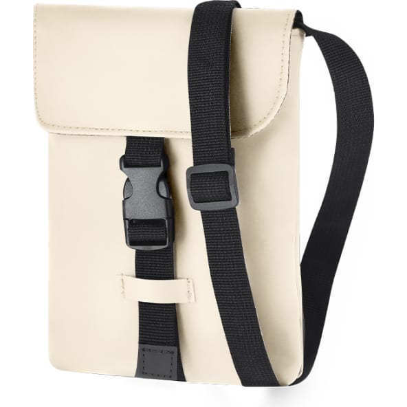 Bandolera elegante en PU con hebilla personalizada