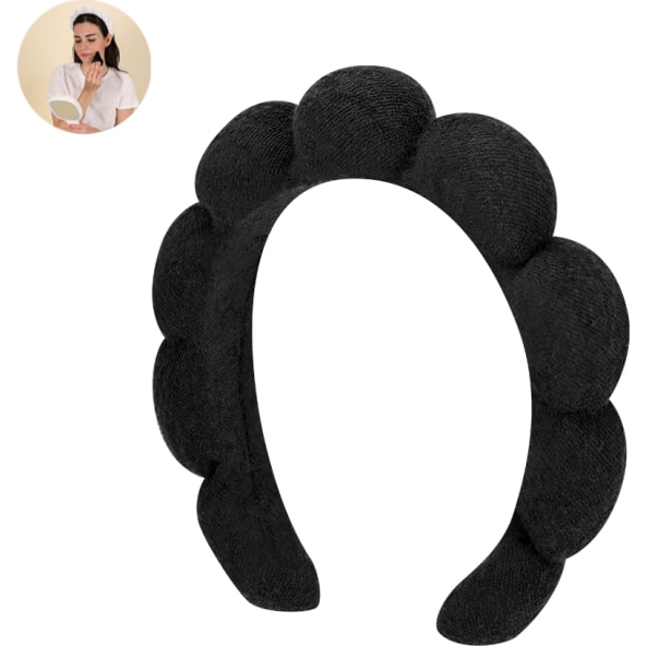 Diadema cabello de poliéster suave para merchandising