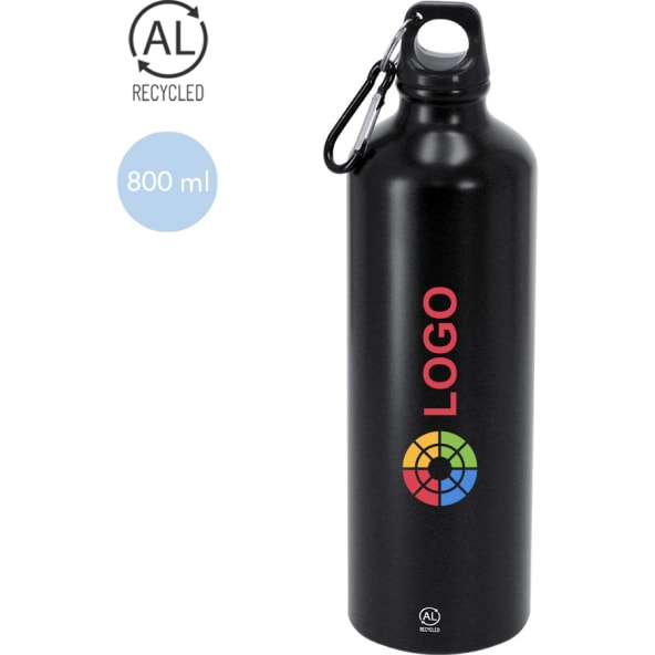 Bidón personalizado de aluminio reciclado (800 ml)