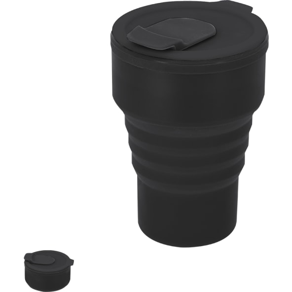 Vaso plegable en silicona con boquilla deslizante (350 ml)