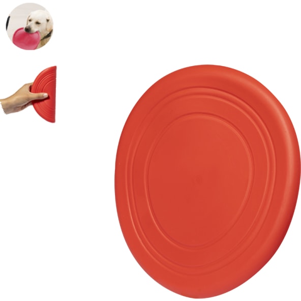Frisbee personalizado en TPR flexible ideal para mascotas
