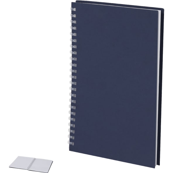 Libreta de anillas personalizada en cartón reciclado 15 x 20,5 cm