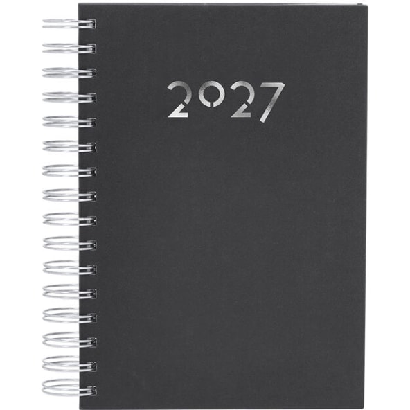 Agenda día página anillas en PU suave y resistente 15.8 x 21 cm