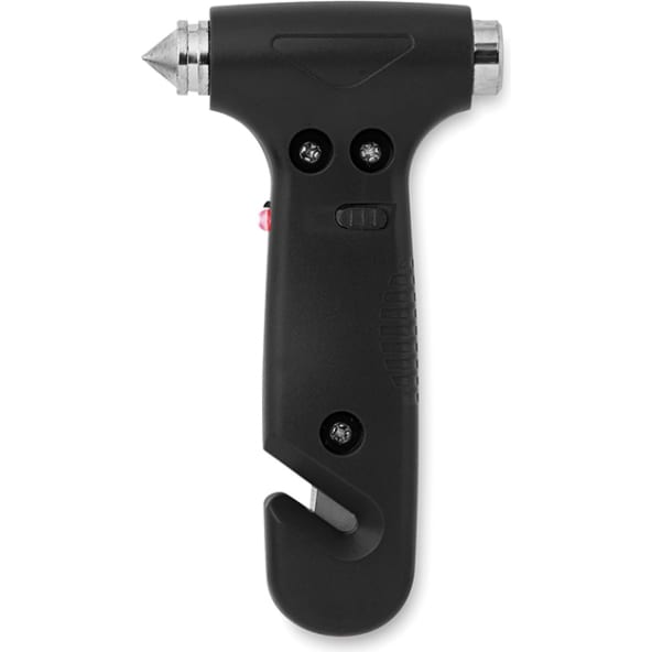 Martillo de emergencia con linterna LED