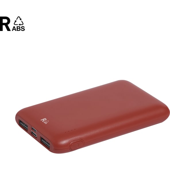 Powerbank publicitario ABS reciclado (5000 mAh)