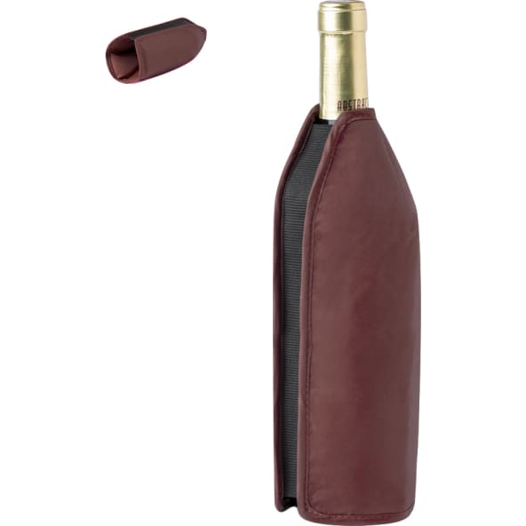 Enfriador para botellas personalizado de poliéster ajustable