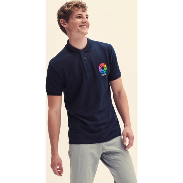Polo grueso personalizado heavyweight Fruit Of The Loom 230