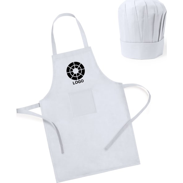 Set de cocina infantil: delantal y gorro de niño Legox