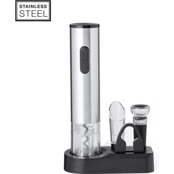 Set de vinos personalizado con accesorios elegantes