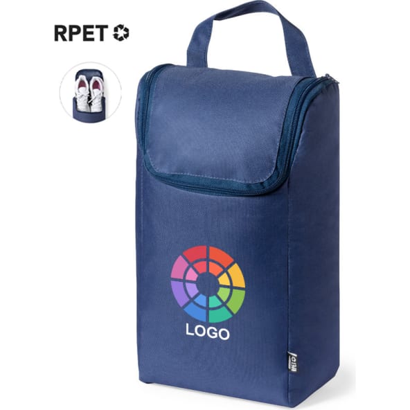 Zapatillero personalizado poliéster RPET sostenible interior reforzado