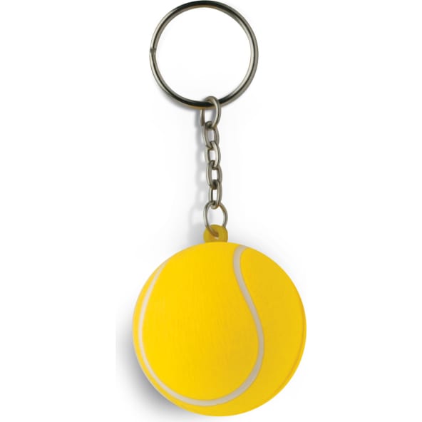 Llavero pelota de tenis antiestrés