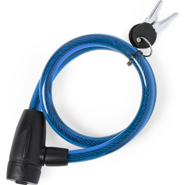 Candado personalizado de metal resistente con cobertura de PVC.